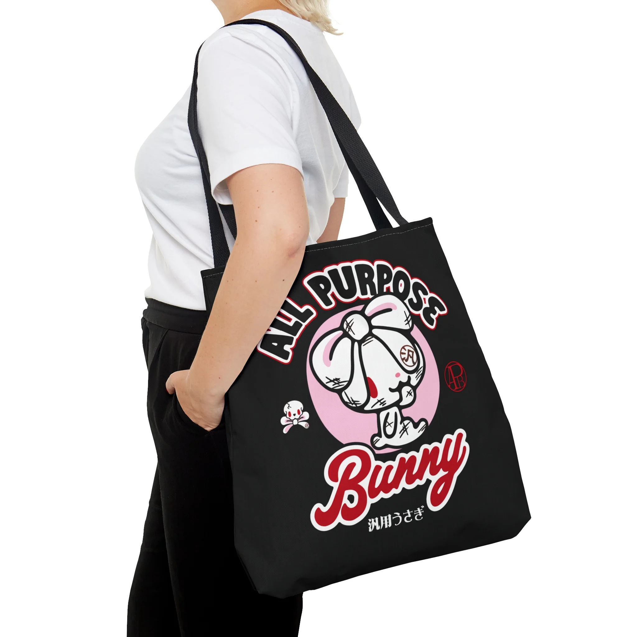 All Purpose Bunny All Tied Up Tote Bag - Image 8