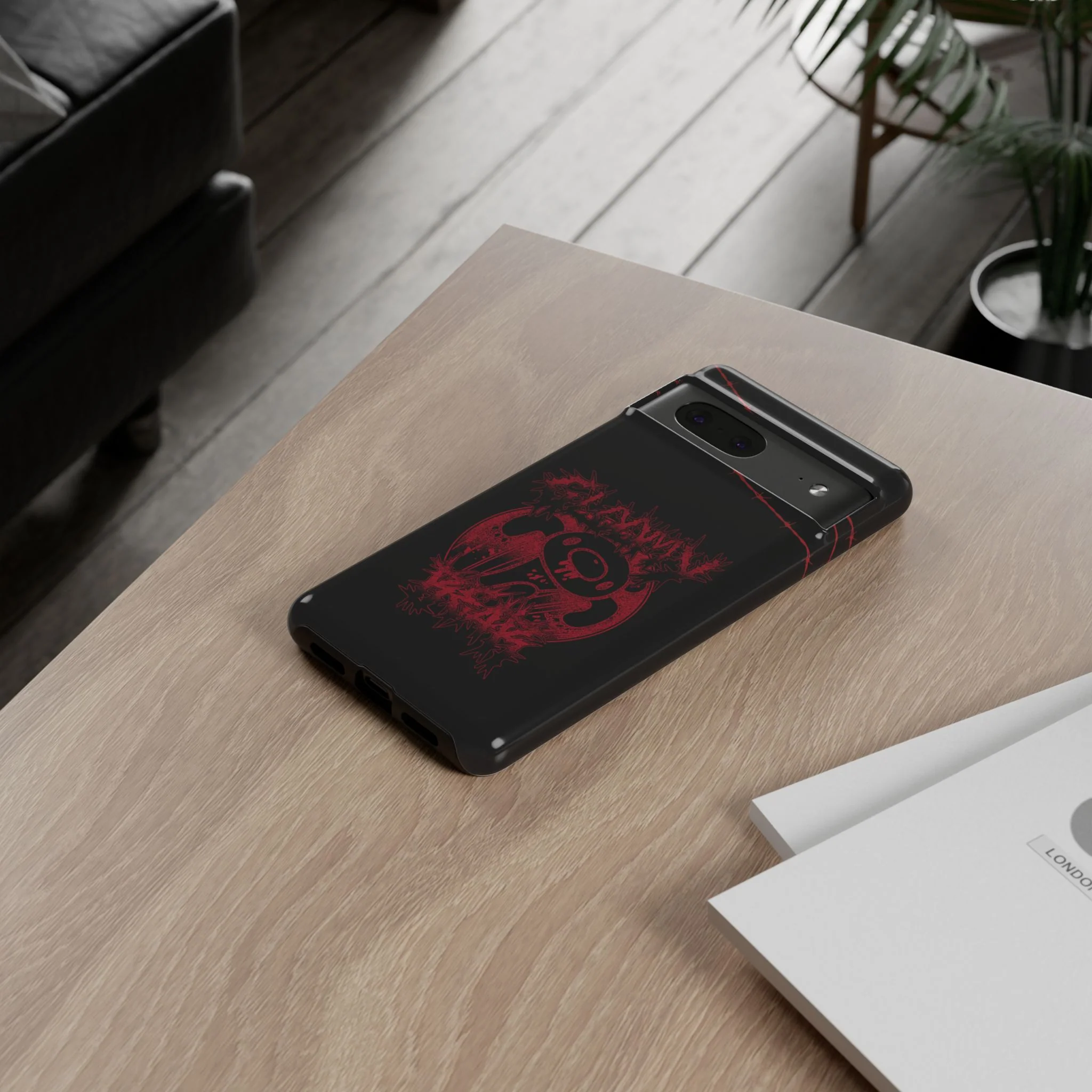 Gloomy Bear Metal Show Red Phone Case - Image 115