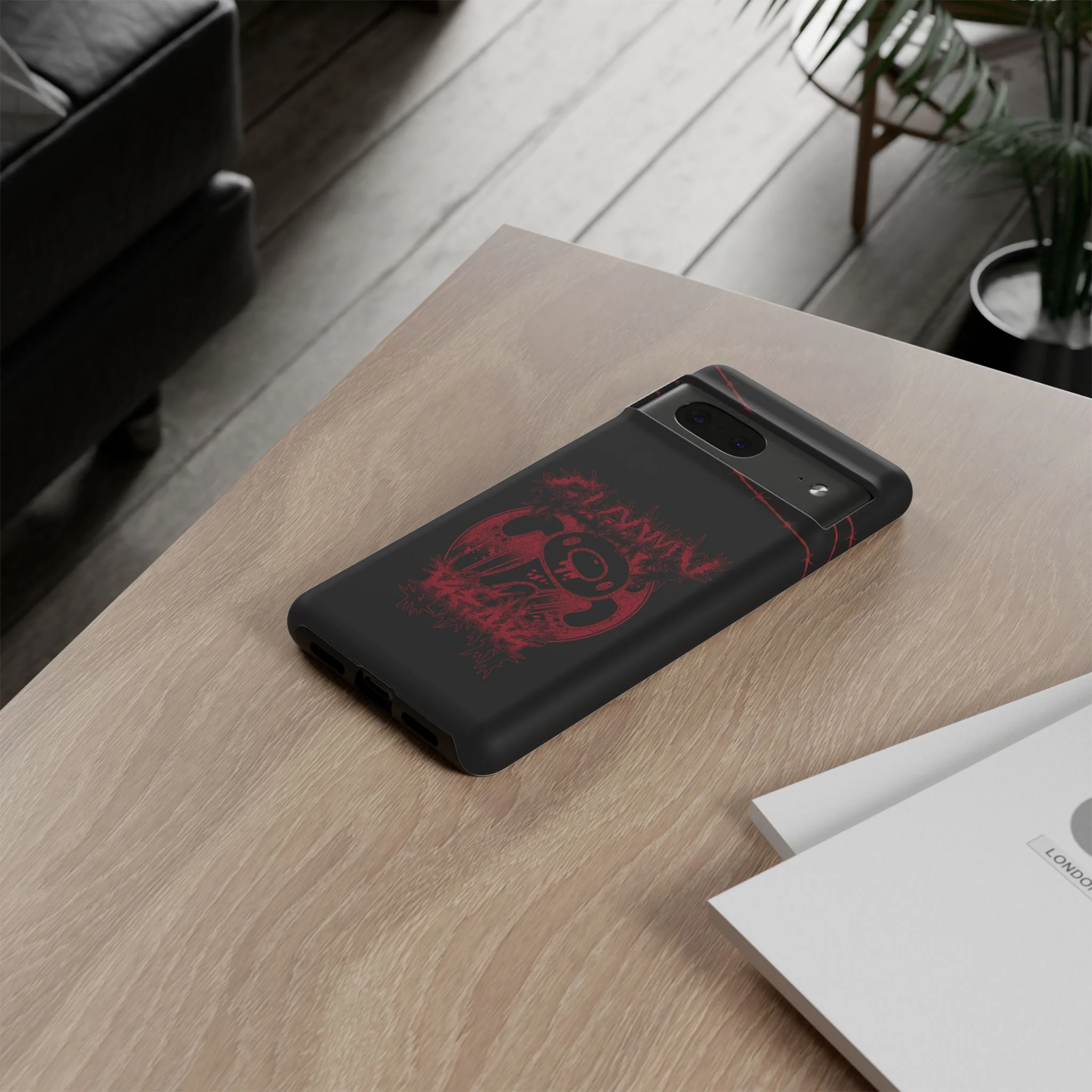 Gloomy Bear Metal Show Red Phone Case - Image 118