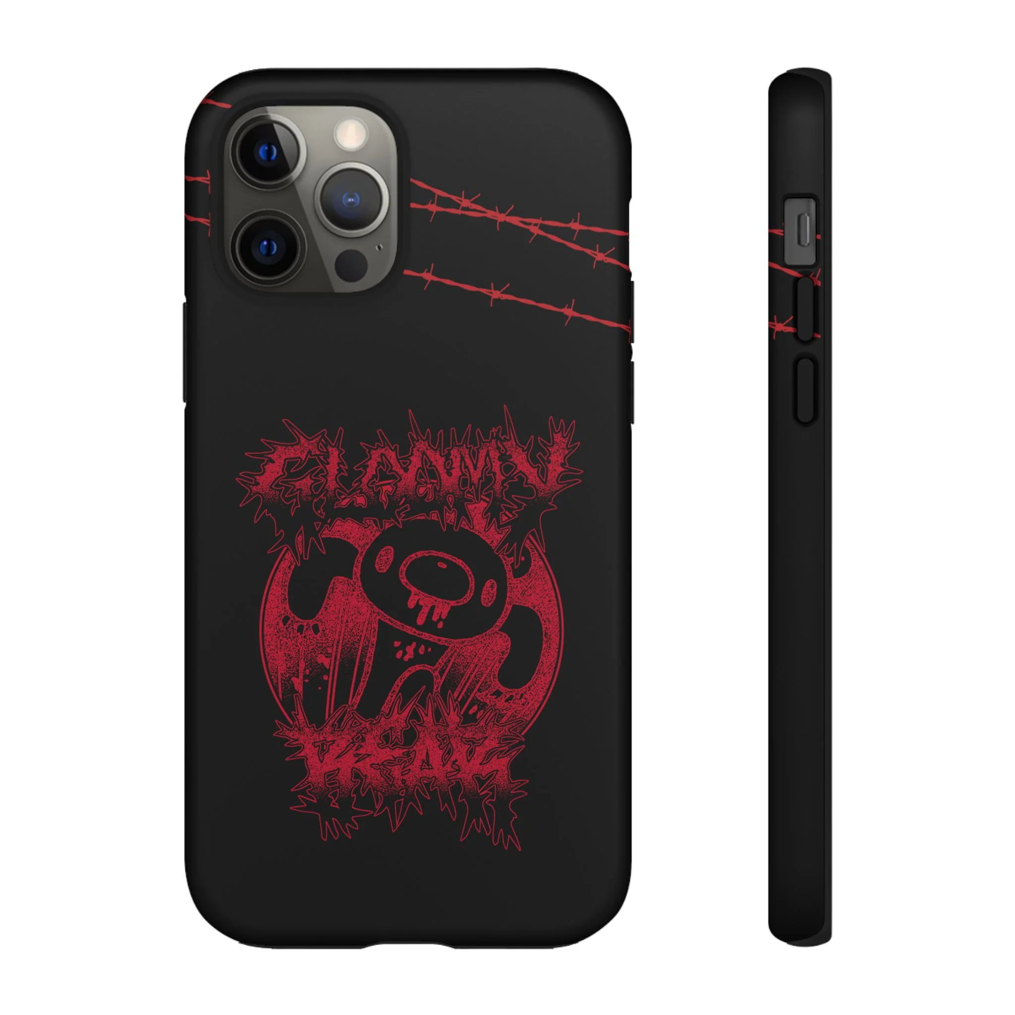 Gloomy Bear Metal Show Red Phone Case - Image 25