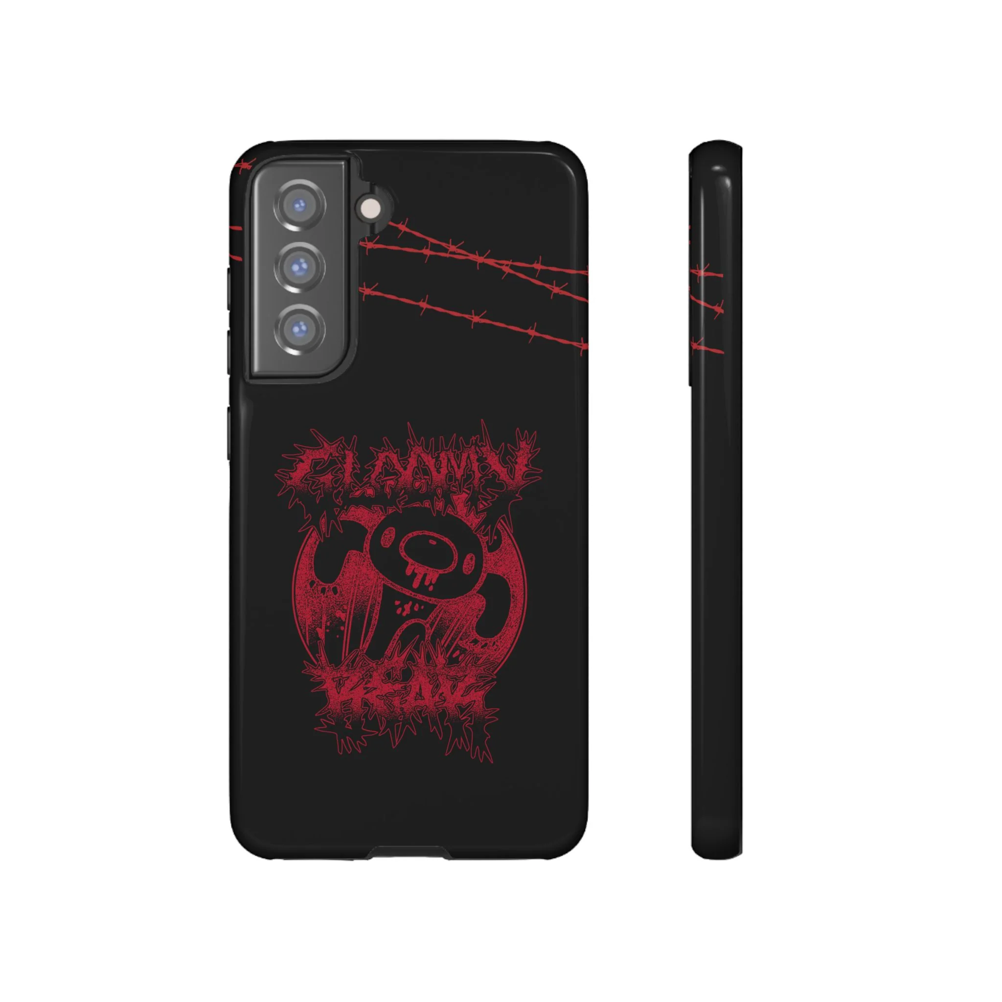 Gloomy Bear Metal Show Red Phone Case - Image 42