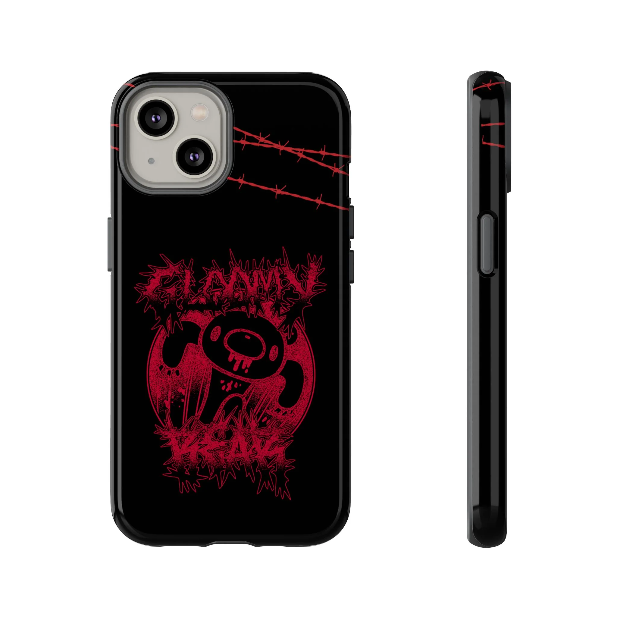 Gloomy Bear Metal Show Red Phone Case - Image 50