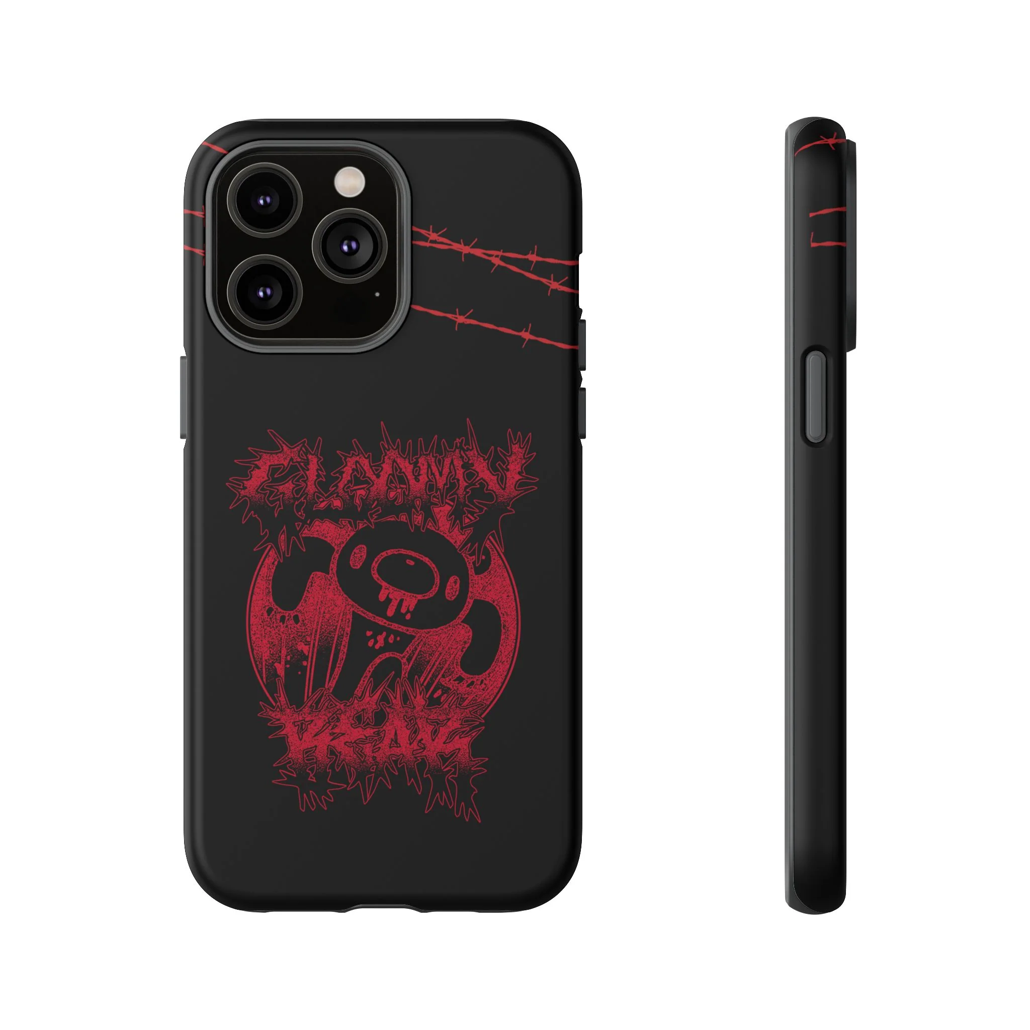 Gloomy Bear Metal Show Red Phone Case - Image 57