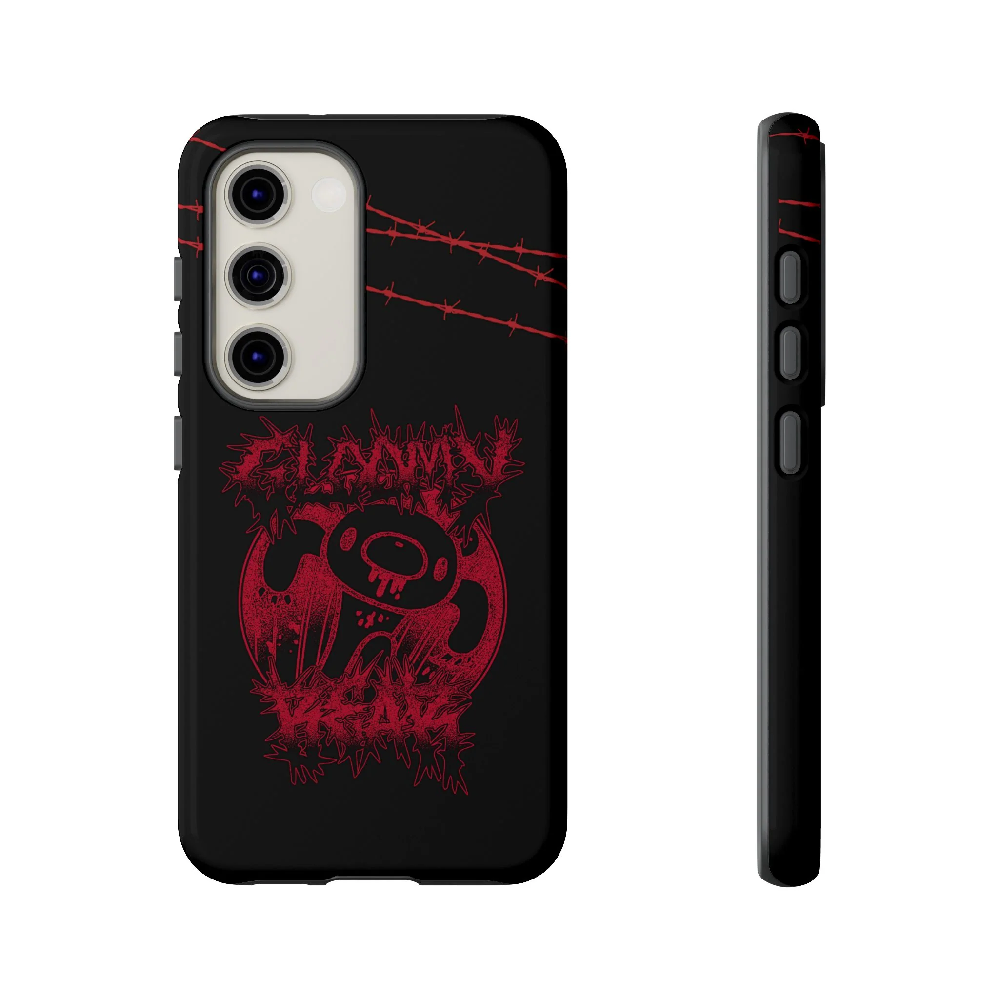 Gloomy Bear Metal Show Red Phone Case - Image 58