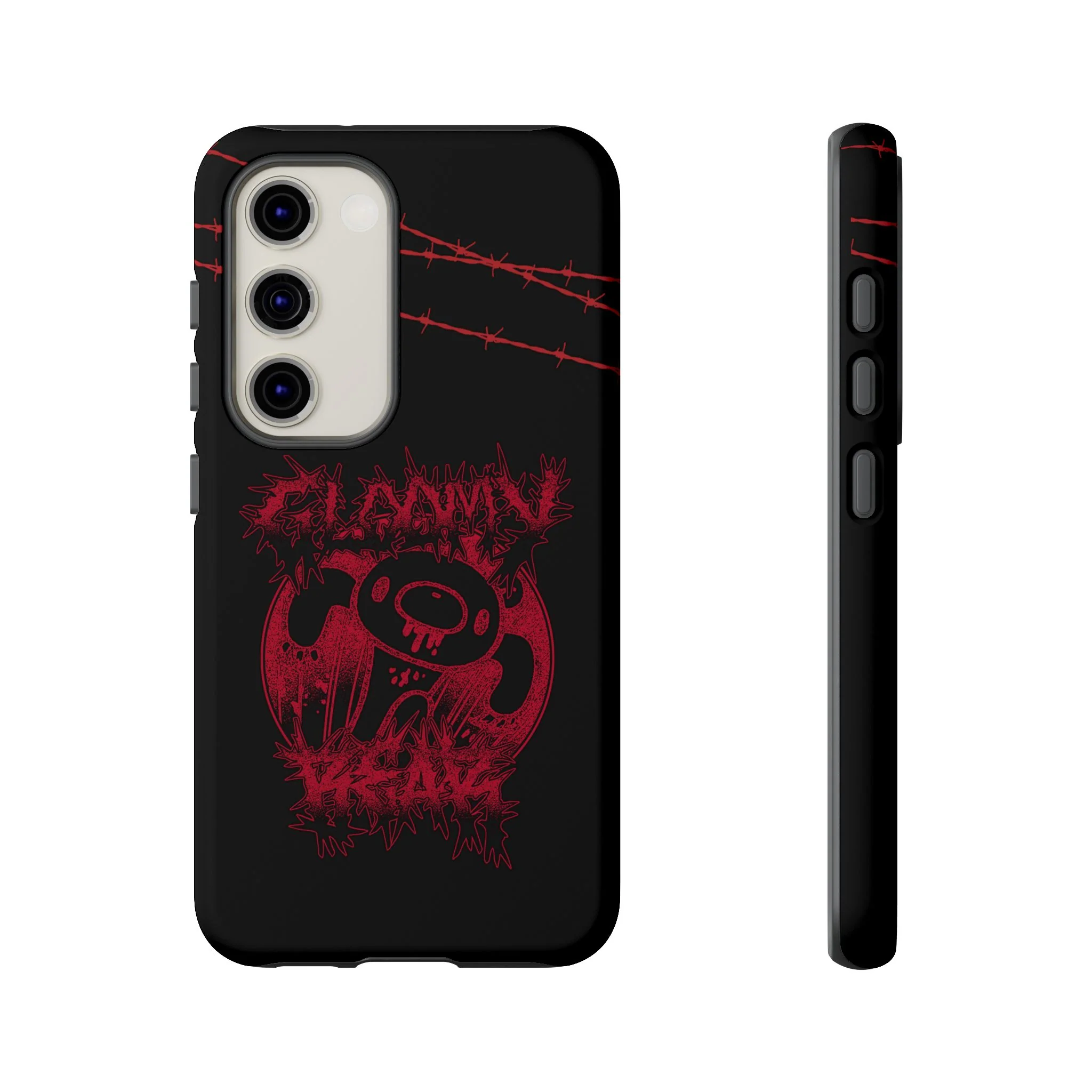 Gloomy Bear Metal Show Red Phone Case - Image 59
