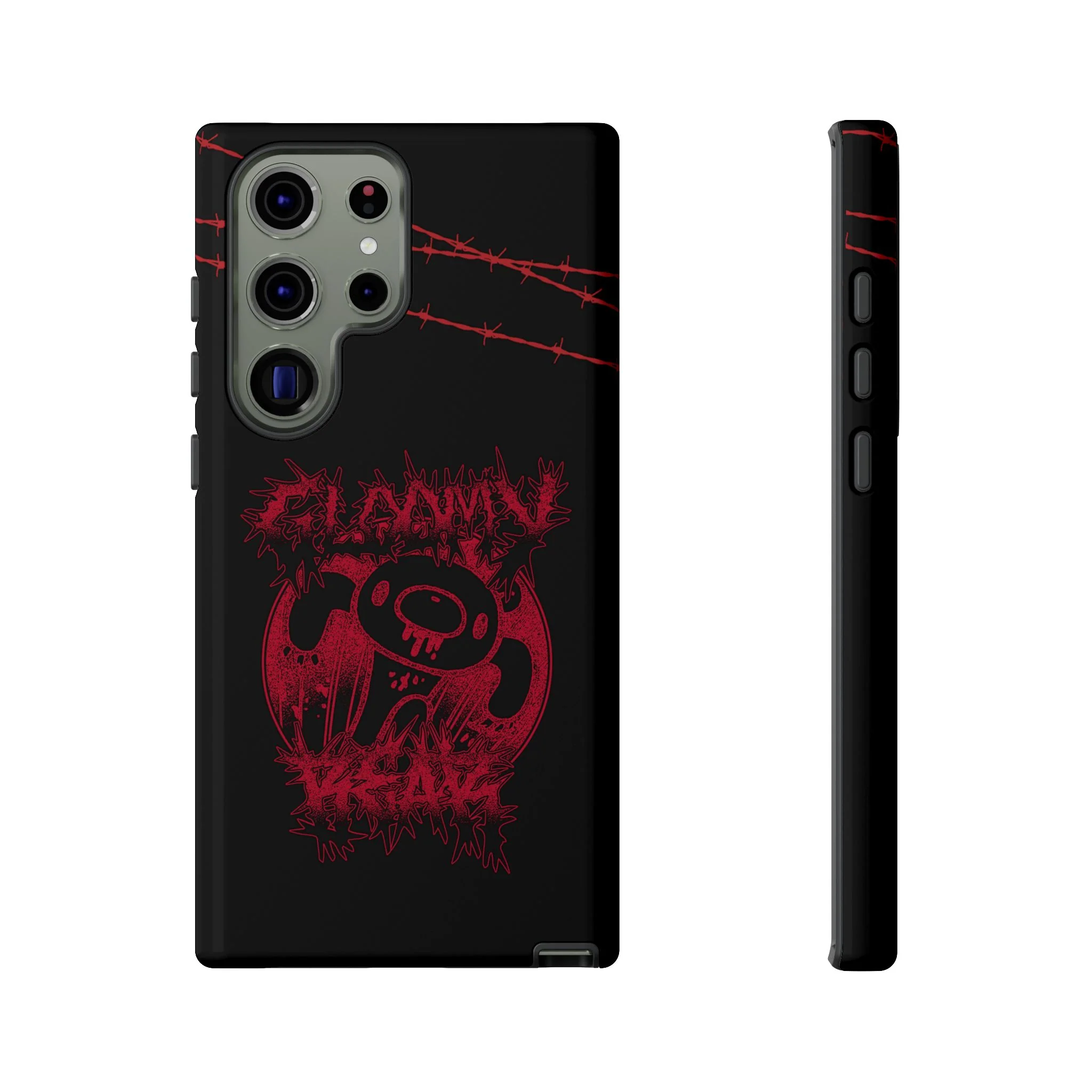 Gloomy Bear Metal Show Red Phone Case - Image 62