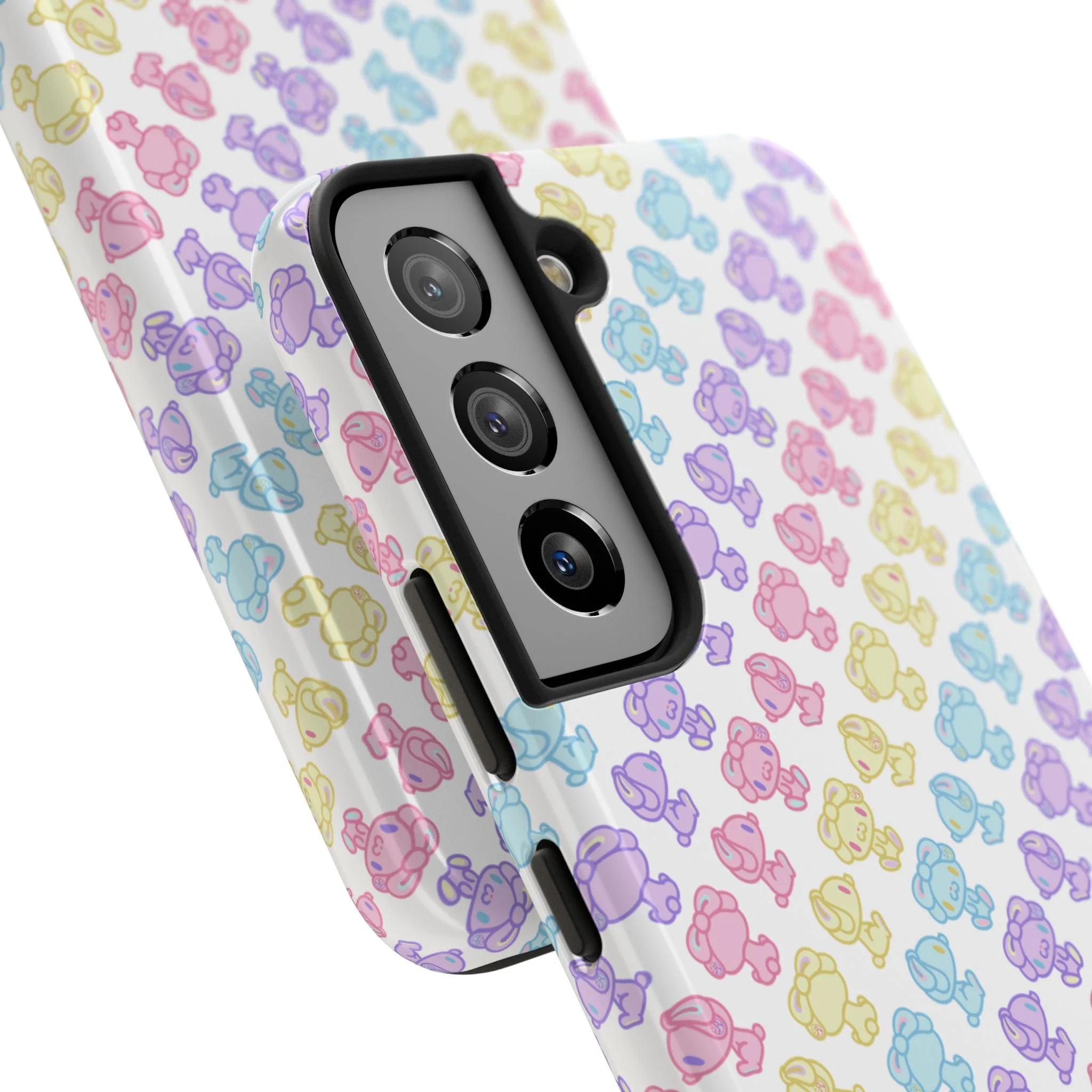 Rotating Pastel All Purpose Bunny - iPhone Case - Image 57